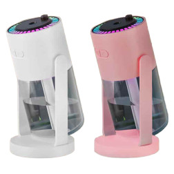コンパクトカラフルライト加湿器