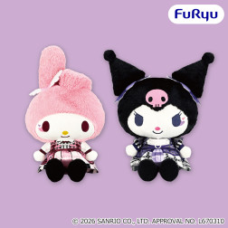 マイメロディ・クロミ　クロミの♡バースデーパーティー♡ＢＩＧぬいぐるみ