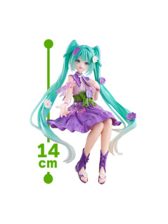 初音ミク　ぬーどるストッパーフィギュア　Ｆｌｏｗｅｒ　Ｆａｉｒｙー紫のコスモスー