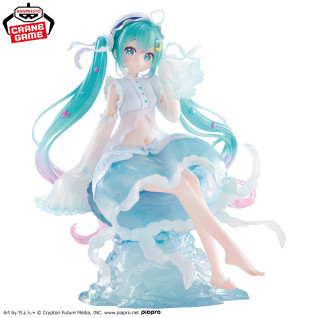 初音ミク　ＢＡＮＰＲＥＳＴＯ　ＥＶＯＬＶＥ　Ｃｌｅａｒｌｕｘｅ-くらげ-フィギュア