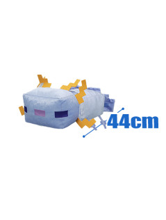 Minecraft - Shiny BIG Plushy Axolotl B