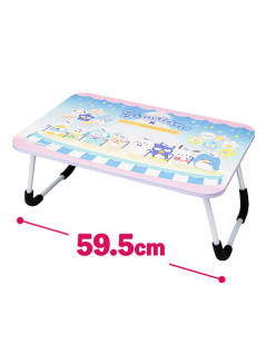 しろたん×はぴだんぶい　折りたたみテーブル