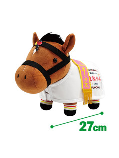 サラブレッドコレクション　馬服コスチュームぬいぐるみ（リバティアイランド）