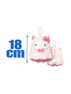 サンリオ　ねこねこおばけビッグポーチ　Ａ