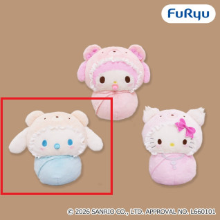 サンリオキャラクターズ　ラテクマベビーおくるみＢＩＧぬいぐるみｖｏｌ．１　Ｂ