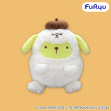 ポムポムプリン　わんわんパラダイスＢＩＧぬいぐるみ