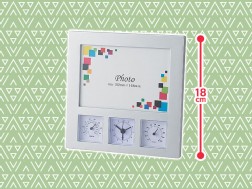 ワイドフォトクロックサーモ