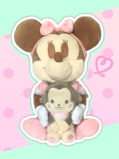 トレバ限定 ディズニー ミニー フィガロ なかよしぬいぐるみ パステルカラー を投入いたしました Claw Machine Game Toreba