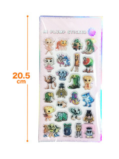 ＡＩぷっくりステッカー　Ａ