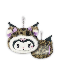 フェイスリールパスケース　ヒョウ柄　ＳＲ　４種　Ｄ