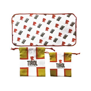 チロルチョコ　巾着付タオル　Ｃ