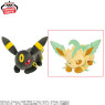 ポケットモンスター　もふぐっとぬいぐるみ　イーブイフレンズ～ブラッキー・リーフィア～おひるねｖｅｒ．　Ｂ