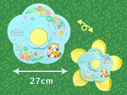 あらいぐまラスカル花型小物入れ