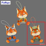 ズートピア　ＷＥ　ＬＯＶＥ　ＹＯＵ！　-Ｎｉｃｋ　Ｗｉｌｄｅ-　こてっとぺったんミニ　マスコット　Ｃ