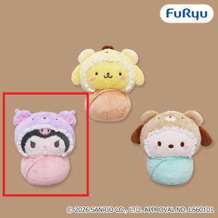 サンリオキャラクターズ　ラテクマベビーおくるみＢＩＧぬいぐるみｖｏｌ．２　Ａ