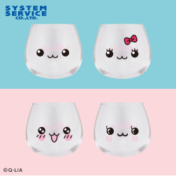 しずくちゃん　ゆらゆらペアグラス
