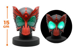 仮面ライダーオーズ　ＢＩＧサイズソフビ　マスクディスプレイ-オーズ-