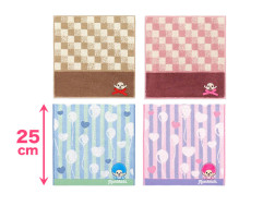 モンチッチ高級ミニタオル４種アソート