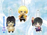 鬼滅之刃 玩偶掛飾 ~ 弐之型（我妻善逸，嘴平伊之助，栗花落香奈乎）
