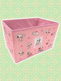 スヌーピーピンク組立収納ｂｏｘ を投入いたしました Claw Machine Game Toreba