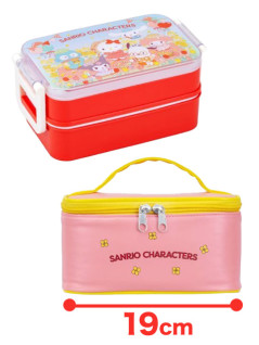 サンリオキャラクターズ　さんさんぴくにっく！保冷バッグ付きランチボックス