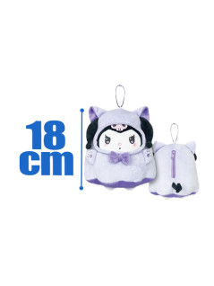 サンリオ　ねこねこおばけビッグポーチ　Ｅ