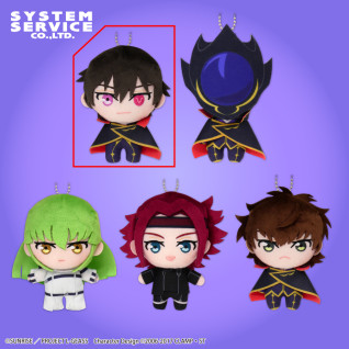 コードギアス　反逆のルルーシュ　ぷれちゃすぬいぐるみ　黒の騎士団　Ａ