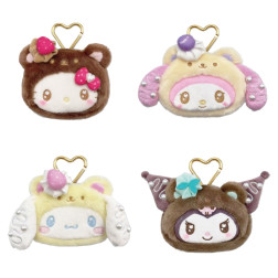 サンリオミニフェイスポーチ　くまケーキ
