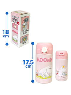 ムーミンワンプッシュステンレス水筒３００ｍｌ　Ａ