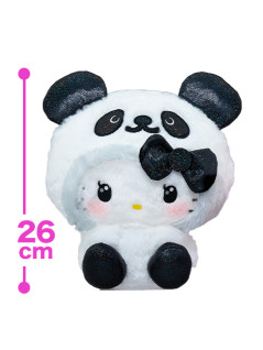 パンダ　ハローキティ　ＧＩＲＡＧＩＲＡ♡ＢＩＧぬいぐるみ　Ａ