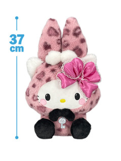 サンリオキャラクターズ　ギャルらび♡ＢＩＧぬいぐるみ～チャーミーキティ・シナモロール・ポムポムプリン～　Ａ