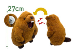 雄たけび！！マーモット音声ぬいぐるみ