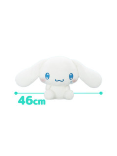 シナモロール　しょんぼりあめもようＢＩＧぬいぐるみ　Ａ