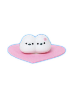 ふくふくシマエナガうきぴかライトなかよしさん　Ｂ