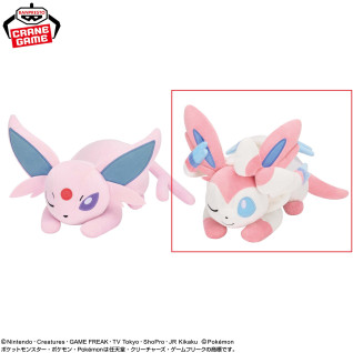 ポケットモンスター　もふぐっとぬいぐるみ　イーブイフレンズ～エーフィ・ニンフィア～おひるねｖｅｒ．　Ｂ