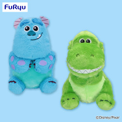 ピクサーキャラクター　ぽってりおすわり　超ＢＩＧぬいぐるみ