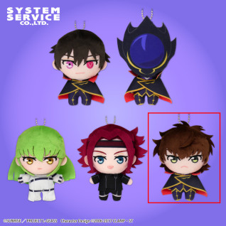 コードギアス　反逆のルルーシュ　ぷれちゃすぬいぐるみ　黒の騎士団　Ｄ