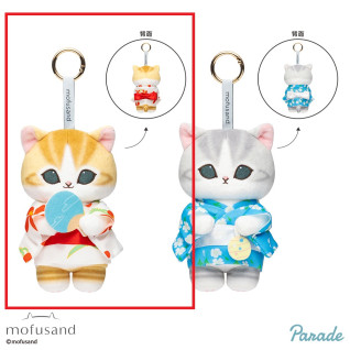 ｍｏｆｕｓａｎｄ浴衣にゃんおおきめマスコット　Ａ