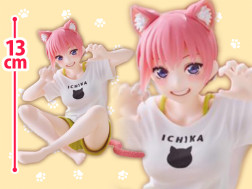 五等分の花嫁∬　Ｄｅｓｋｔｏｐ　Ｃｕｔｅ　フィギュア　中野一花～描き下ろしＣａｔ　ｒｏｏｍ　ｗｅａｒ　ｖｅｒ．～