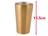 金色隔熱杯 370ml