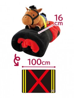 Thoroughbred Collection - Blanket with Plushy 2