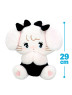 ｍｉｋｋｏ　ｃｈａｒａｃｔｅｒｓ　ＢＬＡＣＫ　ＲＩＢＢＯＮ　ＢＩＧぬいぐるみ～ムース＆キャミー～　Ｂ