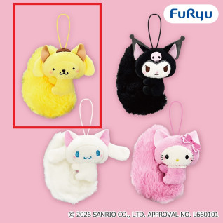 三麗鷗明星角色 平成復古蓬鬆尾巴吉祥物 A