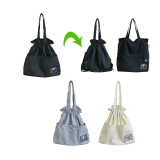 Snoopy - Drawstring 2-Way Tote Backpack