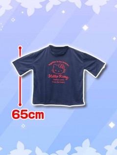 ハローキティ・シナモロールＢＩＧワイドＴシャツ　Ａ