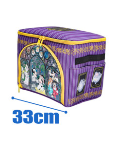 Mickey & Friends - Stained Glass Horror Night Stained Glass Style Clear Storage Case B