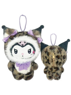 マスコットポーチ　ヒョウ柄　ＳＲ　４種ＡＳ　Ｄ