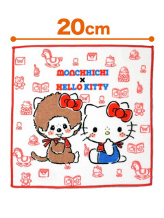 モンチッチ×キティ高級ミニタオル　Ａ