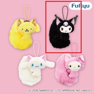 三麗鷗明星角色 平成復古蓬鬆尾巴吉祥物 B