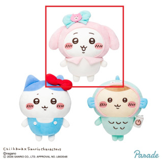 ちいかわ×サンリオキャラクターズ　ＢＩＧぬいぐるみ①　Ａ